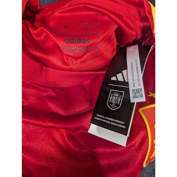 BNWT SPAIN Spain adidas Home Shirt 2024 Copy - Picture 5 of 7